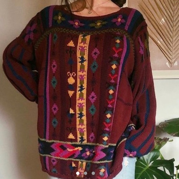 Vintage Sweaters - Vintage Mackinaw Sweater!!